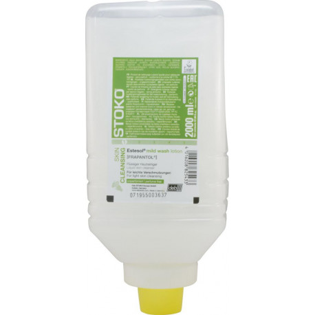 Nettoyant main Estesol mild wash 2000ml Softflas (Par 6)