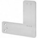 Plaque de montage pour porte à cadre tubulaire, standard