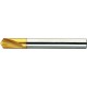 Foret à pointer CN, à queue cylindrique, 120°, en acier à coupe rapide à 5 % de cobalt, DIN 1835-B, surface avec revêtement TiN, Ø h8 : 6 mm