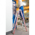 Escabeau 2x6 barreaux AH 2,50m