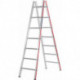 Escabeau 2x7 marches 2,05 m