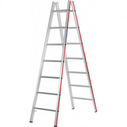 Escabeau 2x7 marches 2,05 m