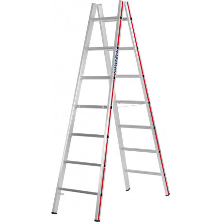 Escabeau 2x7 marches 2,05 m