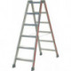 Escabeau 2x3 marches AH 1,69m