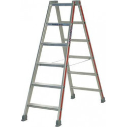 Escabeau 2x3 marches AH 1,69m