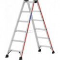 Escabeau 2x6 marches AH 2,38m