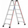 Escabeau 2x6 marches AH 2,38m