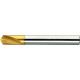 Foret à pointer CN, à queue cylindrique, 120°, en acier à coupe rapide à 5 % de cobalt, DIN 1835-B, surface avec revêtement TiN, Ø h8 : 12 mm