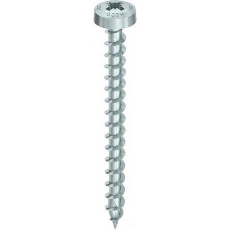 Vis bois HECO-TOPIX-plus RuKo PZD 50x20 VVG Acier, galvanisé bleu (Par 500)