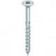 Vis bois HECO-TOPIX-plus SeKo PZD50x60 VVG FraiséAcier, galvanisé bleu (Par 200)