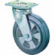 Roulette 200mm RR100.B80PlatteElastik noir KL RR100.B80.200