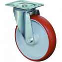 Roulette rouge 125 mm 150 KG