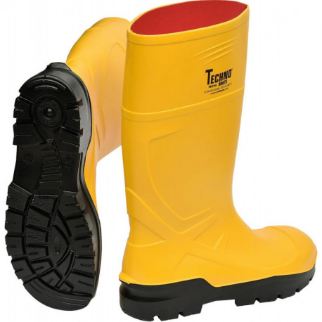 Bottes 35332 PU.S5.jaune.Taille 39