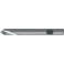 Foret à pointer CN en carbure monobloc, à queue cylindrique, 90°, surface sans revêtement, Ø h6 : 5 mm, Long. de goujure 14 mm, Long. totale 62 mm