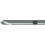 Foret à pointer CN en carbure monobloc, à queue cylindrique, 90°, surface sans revêtement, Ø h6 : 5 mm, Long. de goujure 14 mm, Long. totale 62 mm