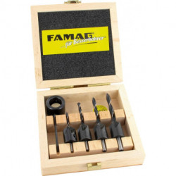 Set foret centreur 4 Unités Famag