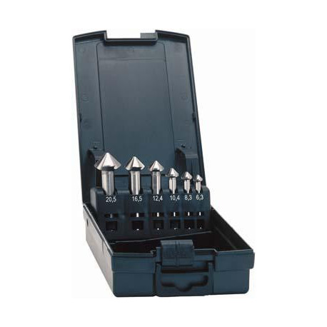 Set fraise DIN335 HSSE 90 Degrés CBN Form C 63-250mm EXACT