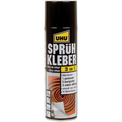 UHU Adhésif en aérosol 3 in 1 500ml Dose (Par 6)