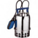 Pompe submersible pour eaux usées NOWAX acier inoxydable STPN 600