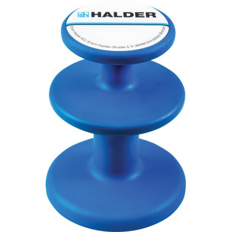 Porte-aimant bleu Halder