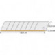 Lame TiN 25mm Pack a 10 Unités LUTZ BLADES
