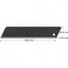 Lame noir 25mm Pack a 10 Unités LUTZ BLADES