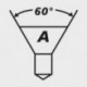 Foret centreur DIN333 HSS Form A 630mm GÜHRING
