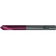 Foret à pointer CN en carbure monobloc, à queue cylindrique, 90°, surface à revêtement TiAIN, Ø h6 : 3 mm, Long. de goujure 12 mm, Long. totale 46 mm