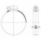 Colier serrage DIN3017 W5 12mm 60-80mm IDEAL-Schlemper (Par 50)