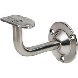 KWS 4524 Support de main courante Inox 75 mm Dégagement au mur