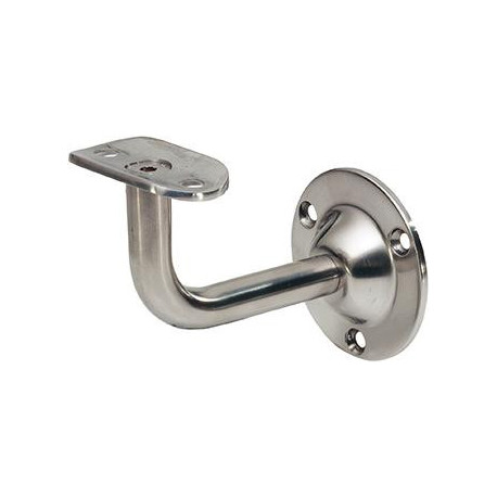KWS 4524 Support de main courante Inox 75 mm Dégagement au mur
