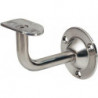 KWS 4524 Support de main courante Inox 75 mm Dégagement au mur