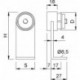 KWS 8301 Support d'extrémité Ř 40 x 20 mm Serie WS
