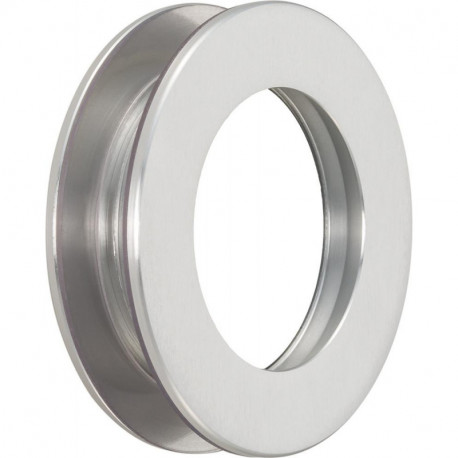 KWS 5255 Poignée encastrée Ř 65 mm Alu argent anodisé