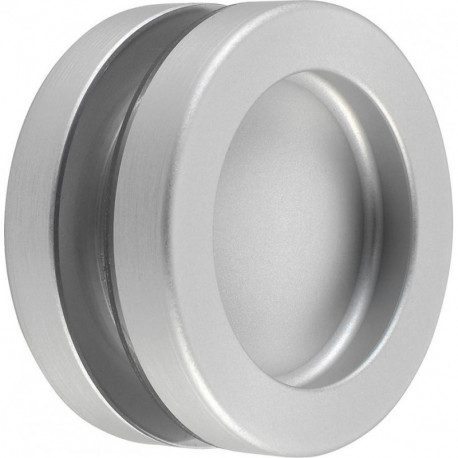 KWS 5252 Poignée encastrée Ř 65 mm Alu noir