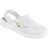 Sabot 37329. OB. A. E. FO. SRC. blanc. Taille 38 Abeba