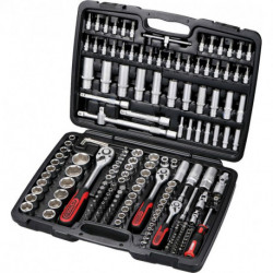 Jeu de douilles 1/4+3/8+1/2 - 179- Unités KS Tools