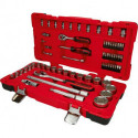 Jeu de douilles 1/4+1/2 - 68 Unités KS Tools