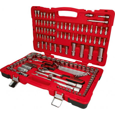Jeu de douilles 1/4+1/2- 151 Unités KS Tools