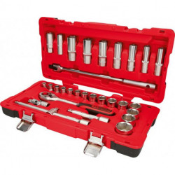 Jeu de douilles 1/2 -30 Unités KS Tools