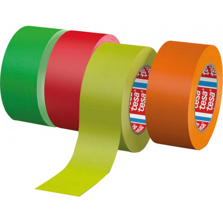 Ruban adhésif premium tesaband 4671 25m x 25mm vert fluo (Par 36)