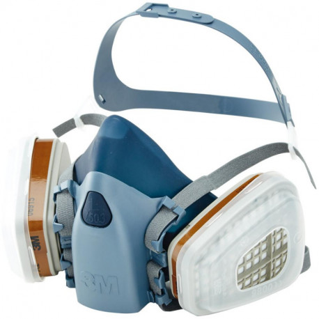 Set masque de protection 50733. A2/P3. Taille M 3M