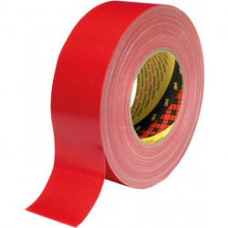 Bande de tissue 389 rouge 50mmX50m Scotch (Par 24)