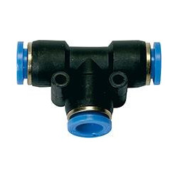 Connecteur enfichable en T-Ř 2x8mm/ 1x6mm RIEGLER