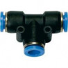 Connecteur enfichable en T-Ř 2x10mm/ 1x8mm RIEGLER