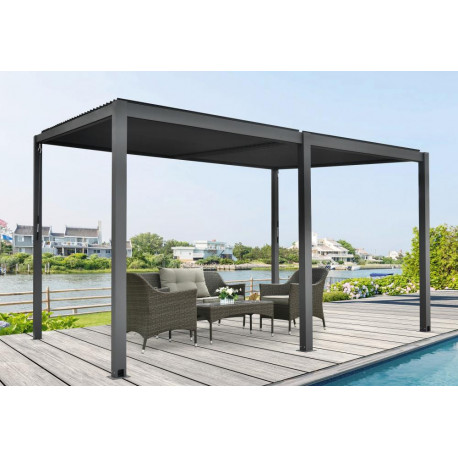 Pergola avec Lamellendachzum Öffnen400 x 310 x 253 cmBeschaffungsartikel