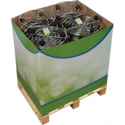 Assortiment Chariot de présentation plantes 40 Unités