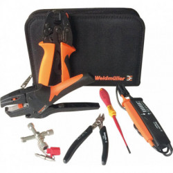 Set outillage de sertissage pour embouts de fil Weidmüller