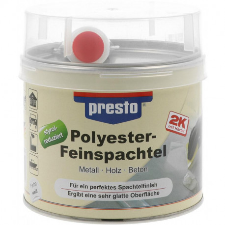 Mastic fin polyester presto 1kg (Par 6)