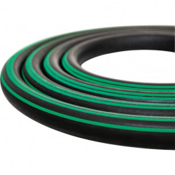 Tuyau premium polyvalent 19x45mm noir 3 verte 50m Semperit (Par 50)